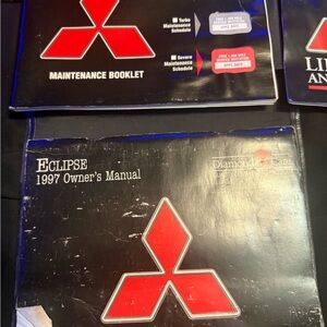 Owner's Manual Set - Red and Black